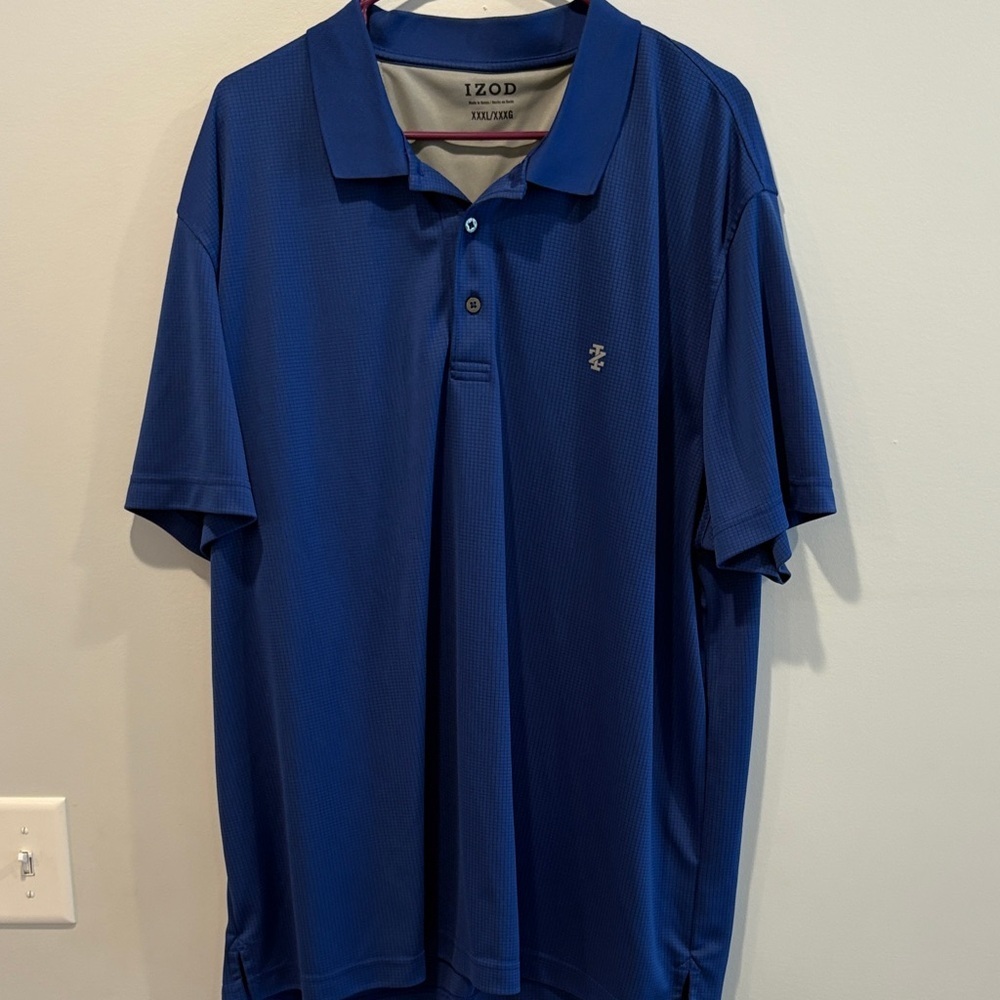 Izod Classic Royal Blue Polo Shirt